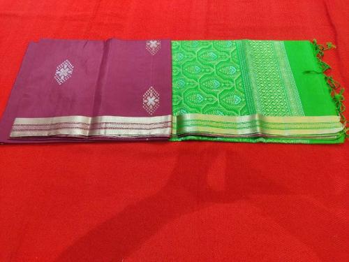 SOFT SILK SAREE WITH BLOUSE